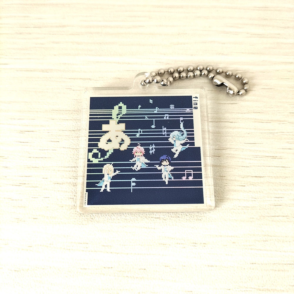 【あんスタ】10years ドット絵キーホルダー