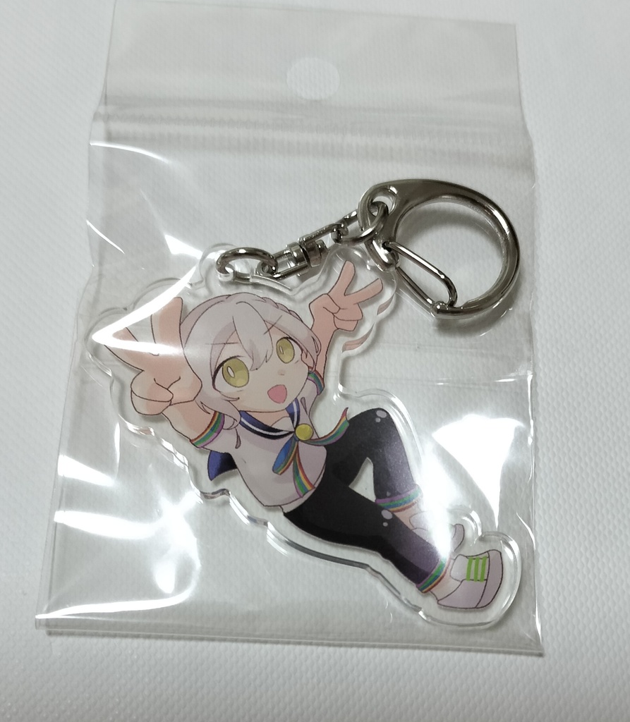 レインボー伊織弓鶴　アクリルキーホルダー