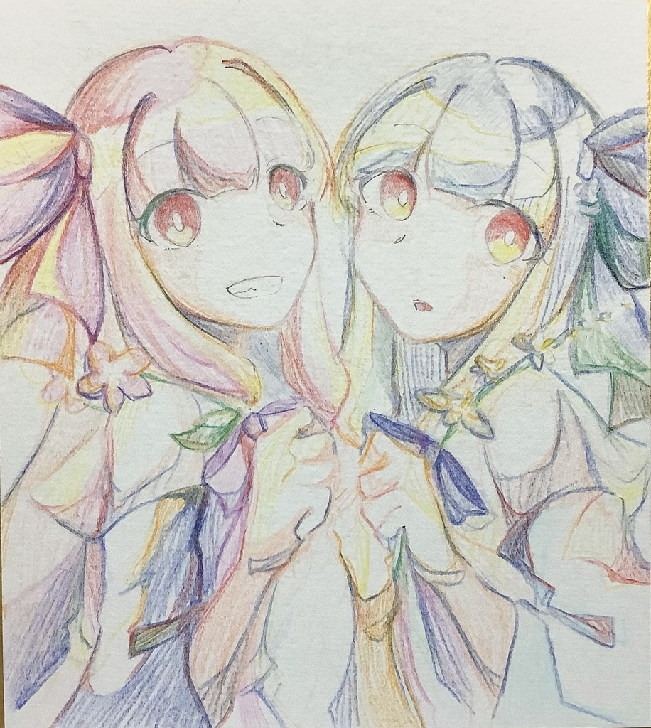 色鉛筆色紙