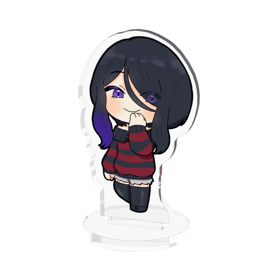 女王クィオン アクリルフィギュア - 50x50mm
