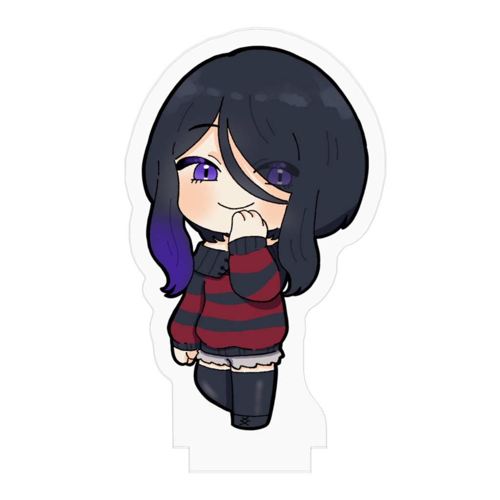 女王クィオン アクリルフィギュア - 50x50mm