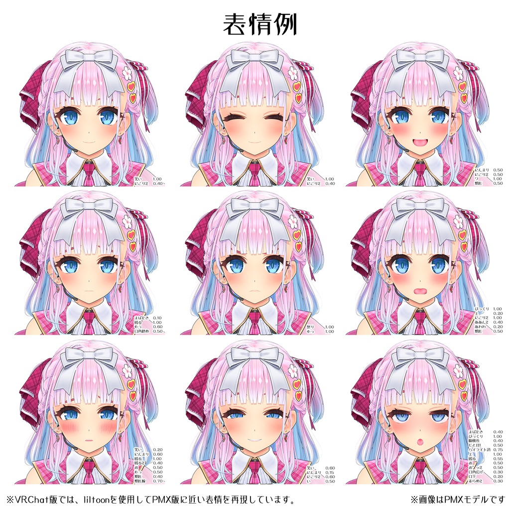 【オリジナル3Dモデル】桜ノ結祈乃