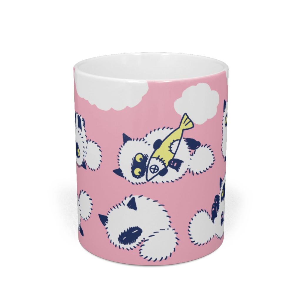 けだまこねこマグカップ