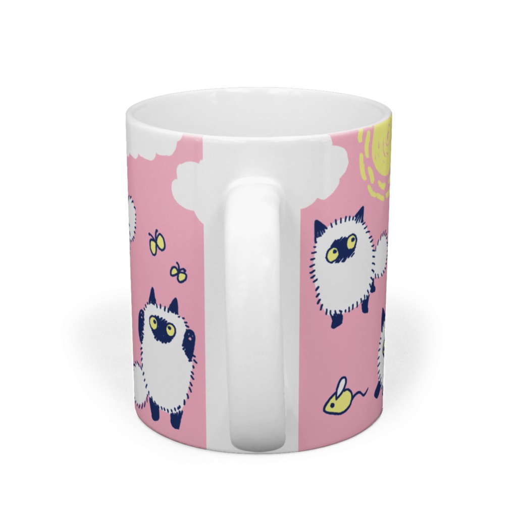 けだまこねこマグカップ