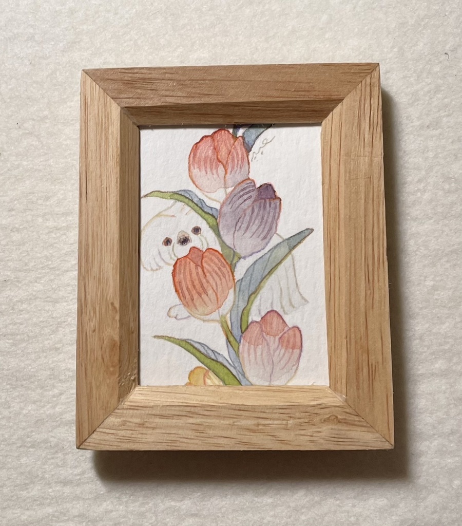 わたしの光【額入ミニ原画】