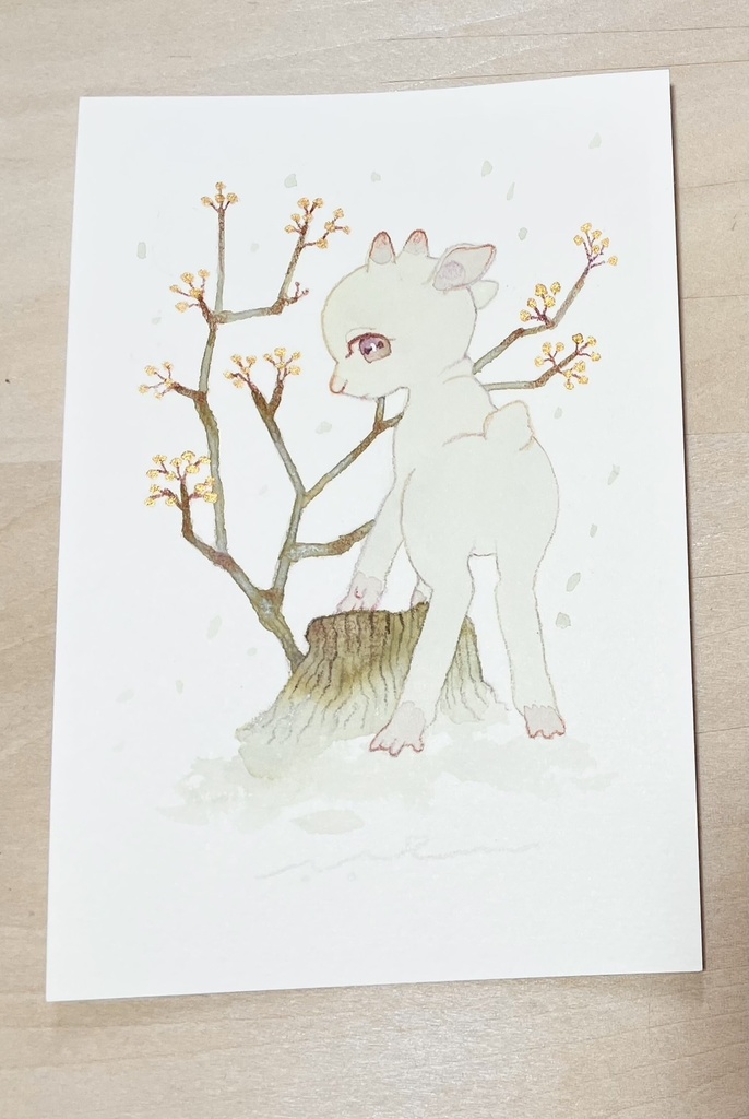 あわ雪【原画】