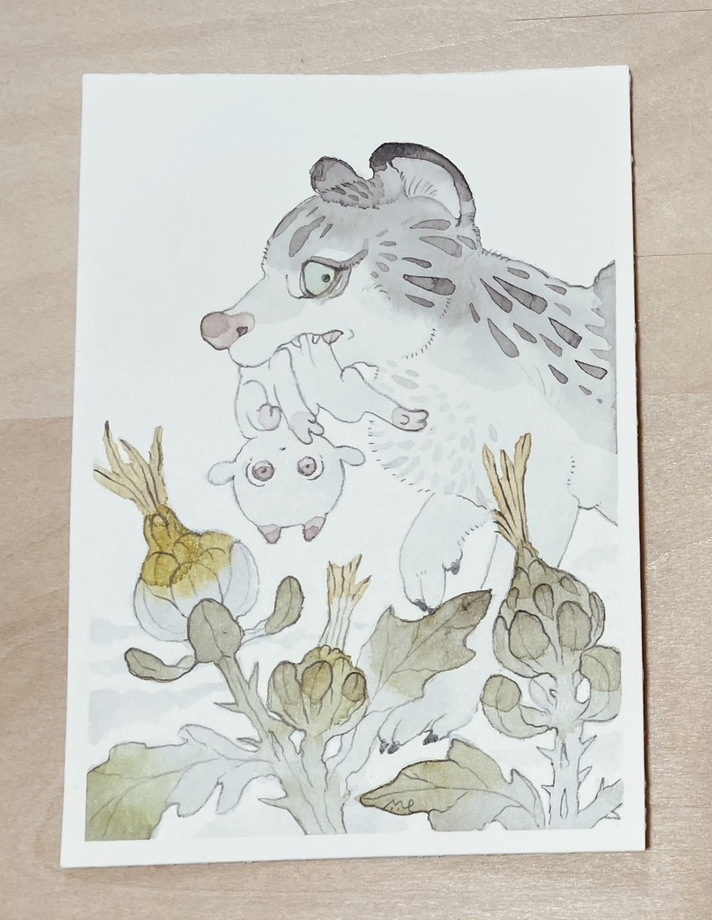 砂塵のむこう【原画】