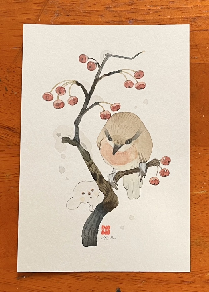 ことりのおやつ【原画】