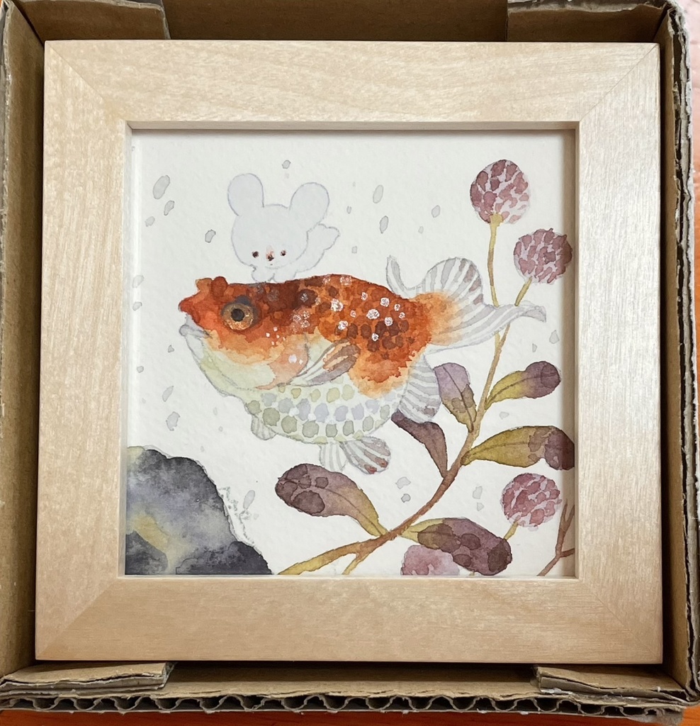 みち草【額装小作品】