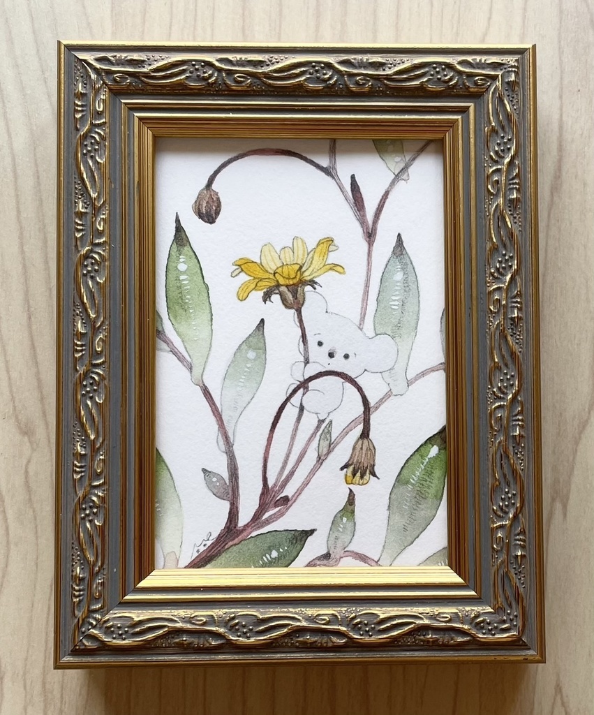 僕のおきざり【額装小作品】