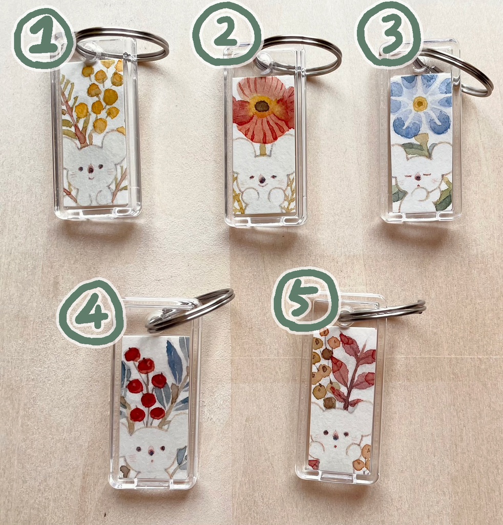 こゆびサイズの原画タグ・墨しずく