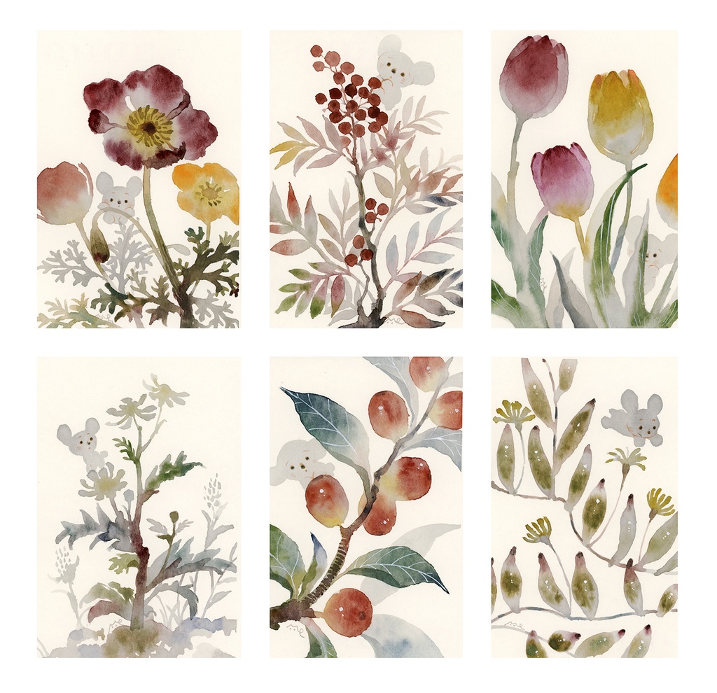 泡沫のいろ【フレームレス原画】