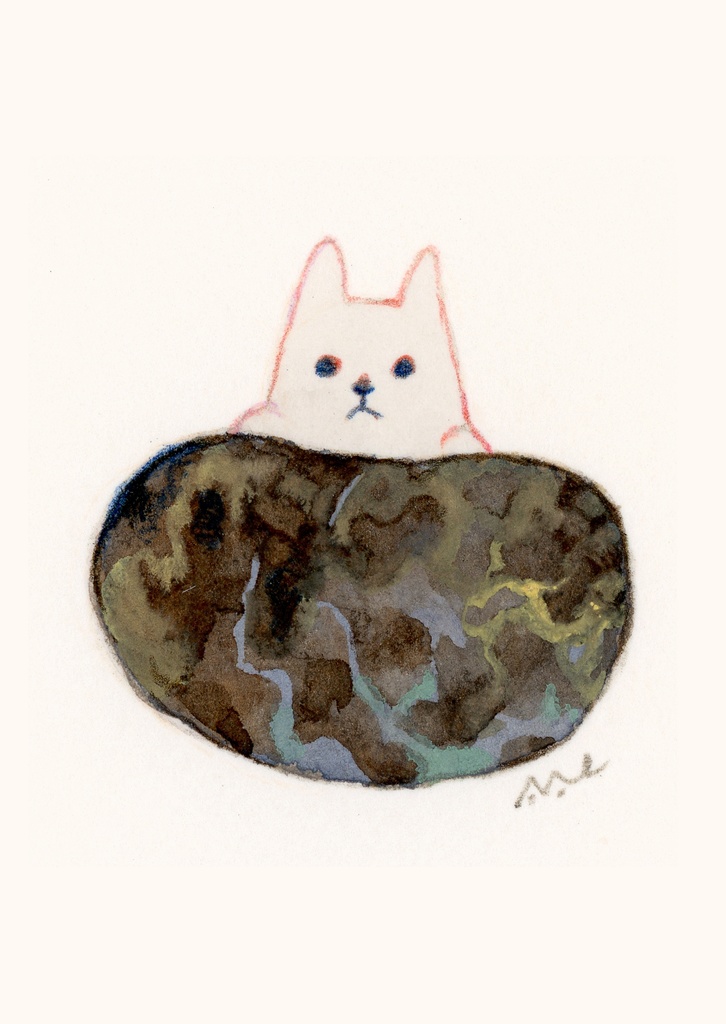 石ころ豆絵図録「石ひろい」