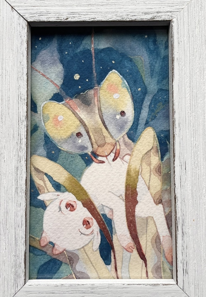 薄明【額装小作品】