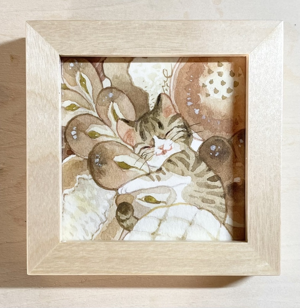 やきたての温もり【額装小作品】