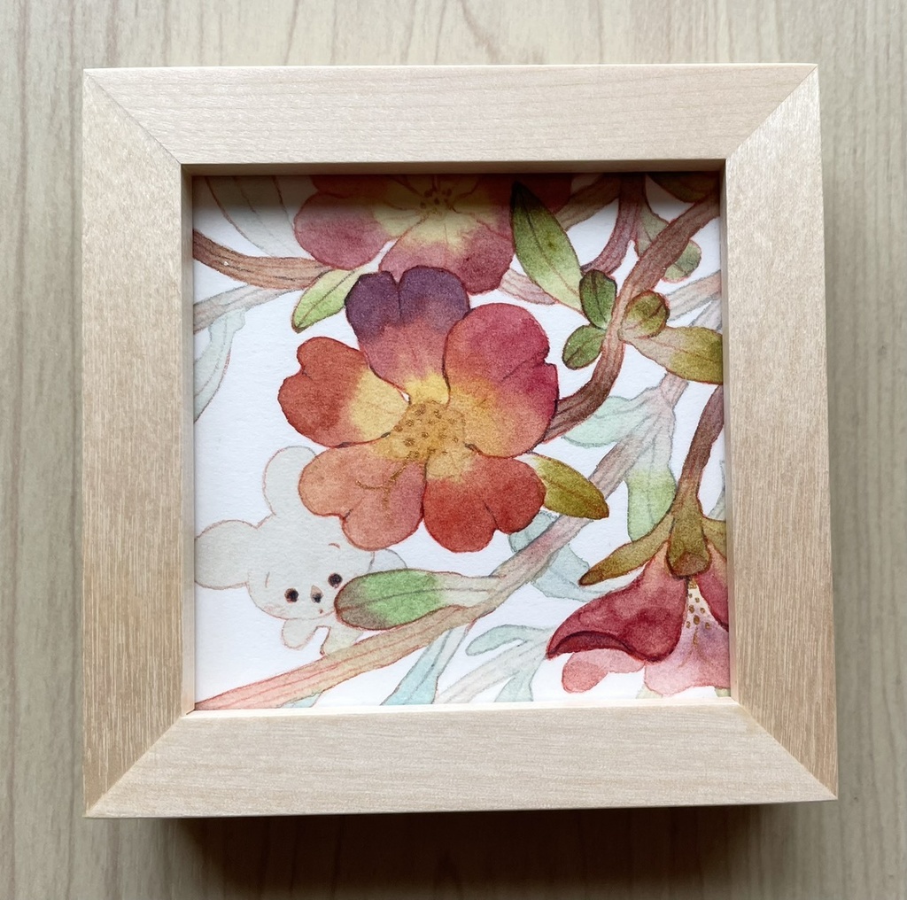 花燃ゆ【額装小作品】