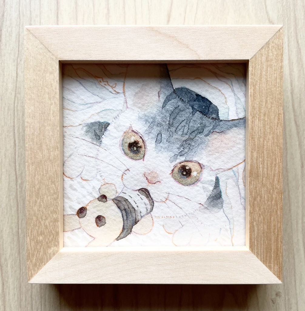 とくべつだぞ【額装小作品】
