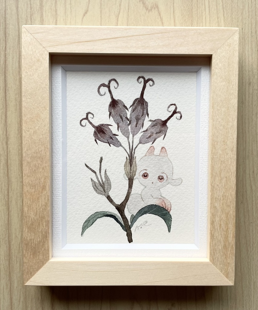 毒蛇の舌【額装小作品】