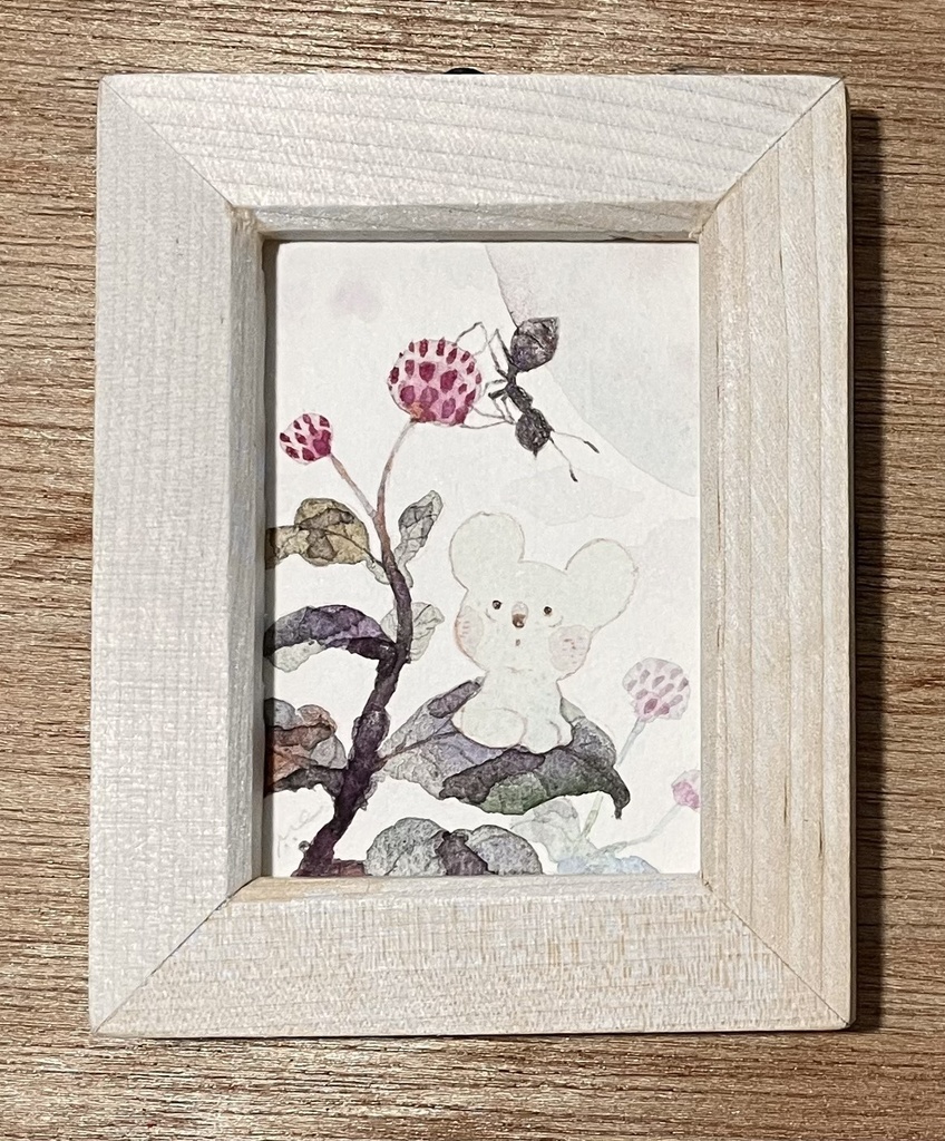 秋月【額付ミニ原画】