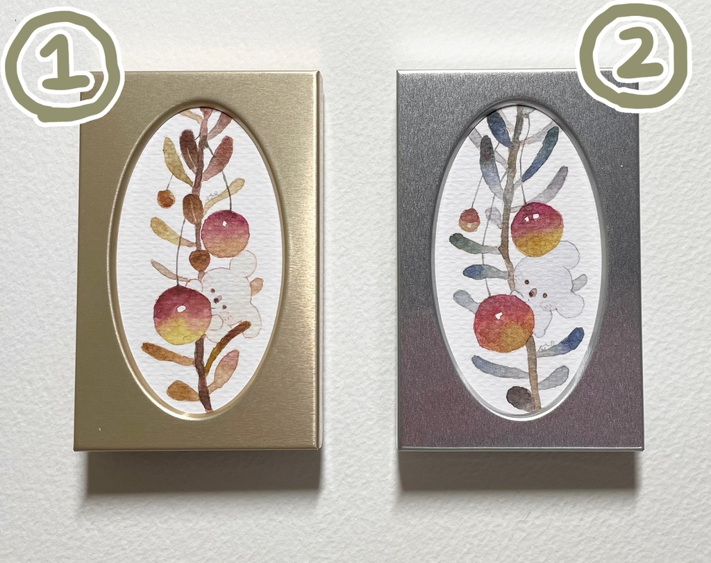 星の河【額付ミニ原画】