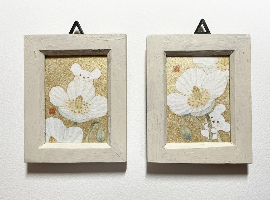 恋わすれ【額付ミニ原画】