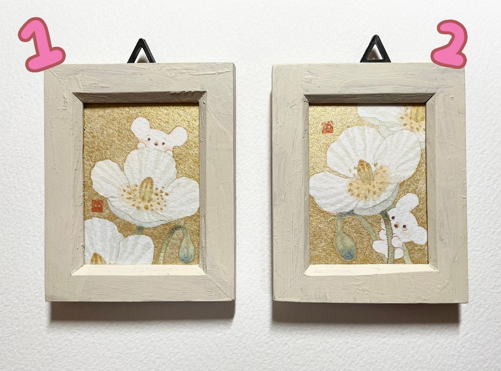 恋わすれ【額付ミニ原画】