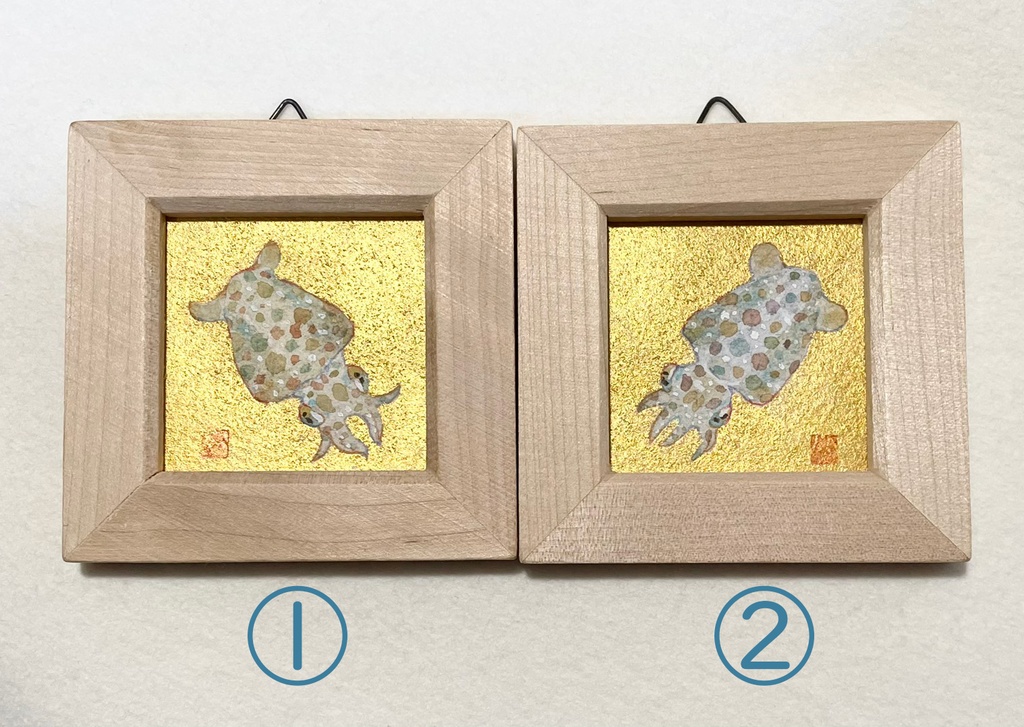 🦑🦑【額付ミニ原画】