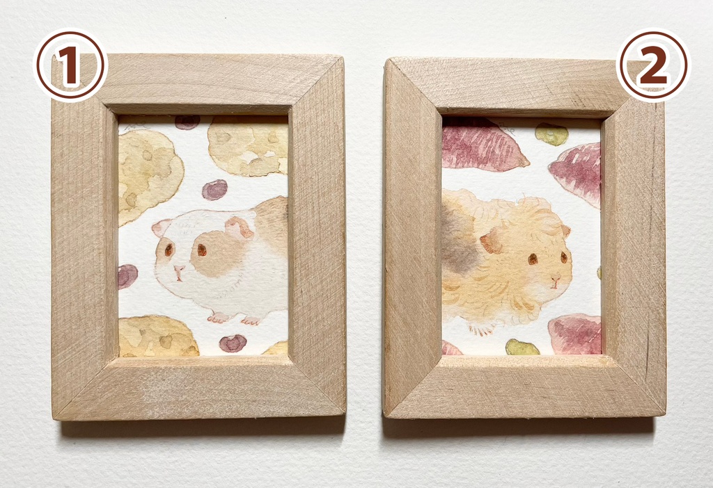 おいも【額付ミニ原画】