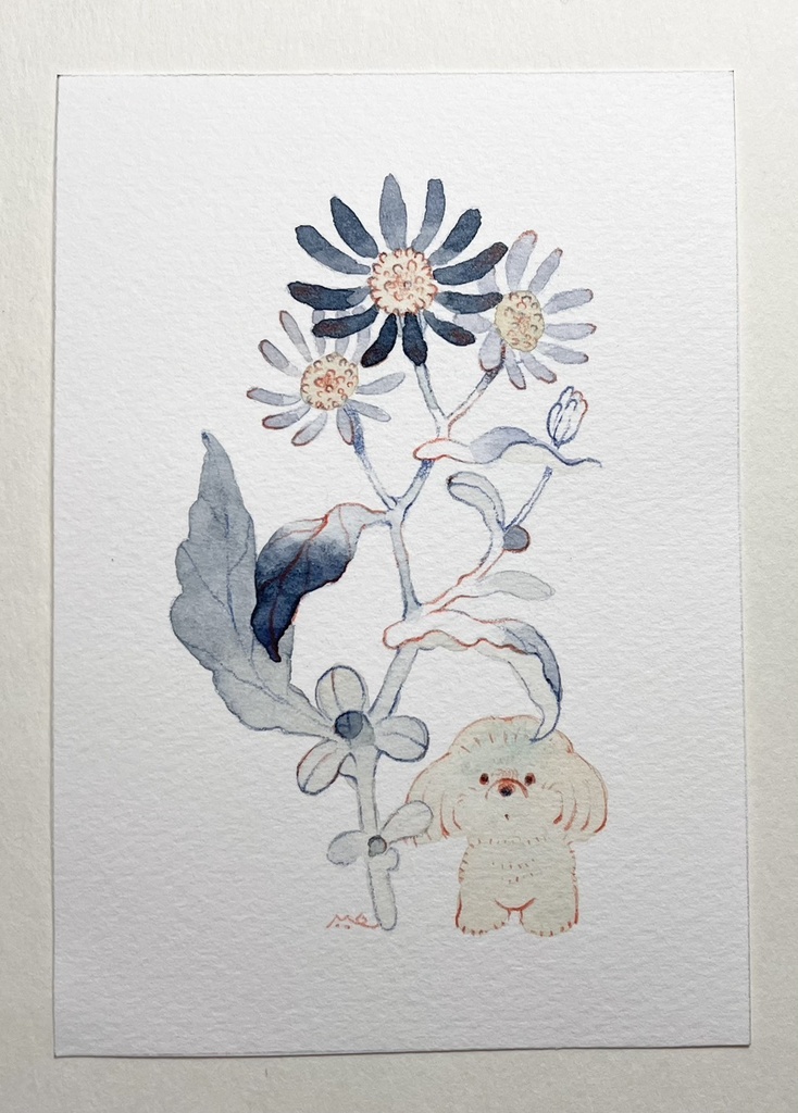 つめたい朝：きく【フレームレス原画】