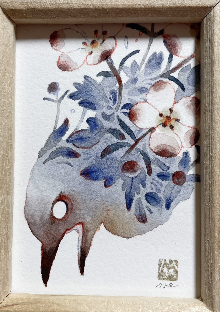 不思議不思議【額付ミニ原画】