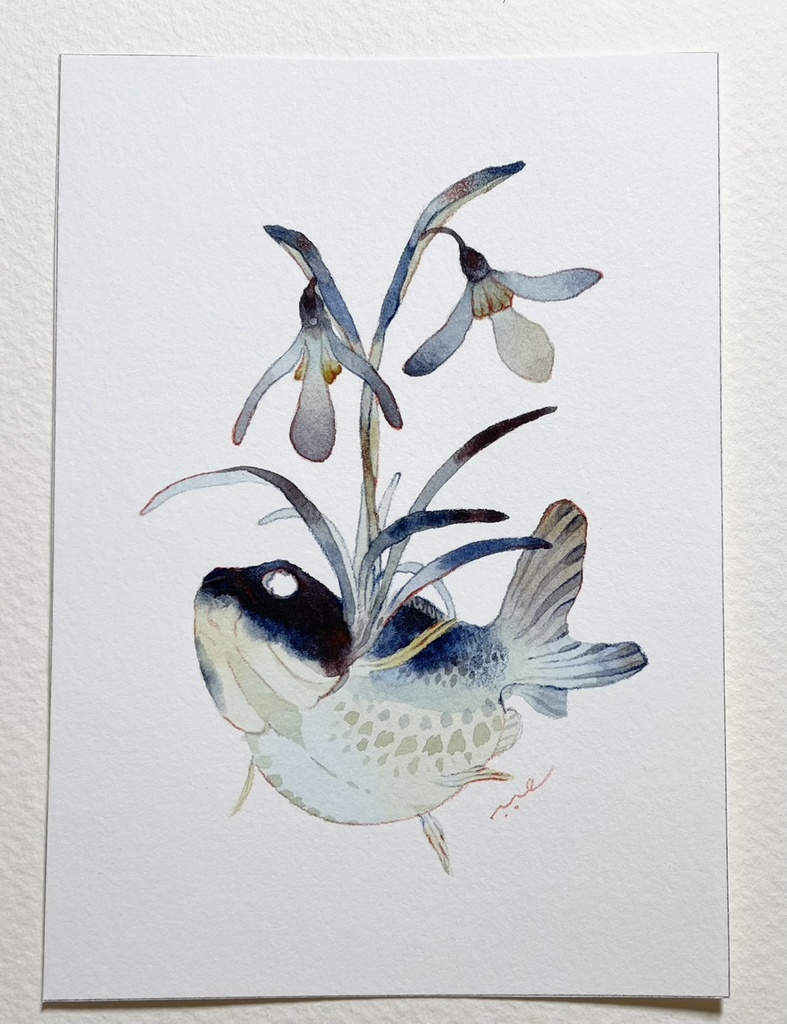 あたらしい春【フレームレス原画】