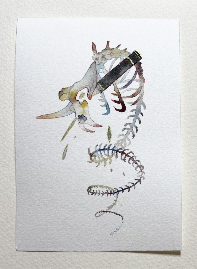 折れた誉は【刀剣乱舞同人イラスト/原画作品】