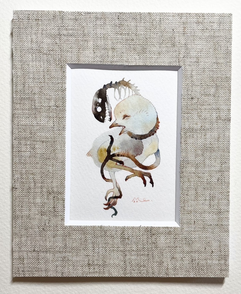 禁じられた遊び【額付ミニ原画】