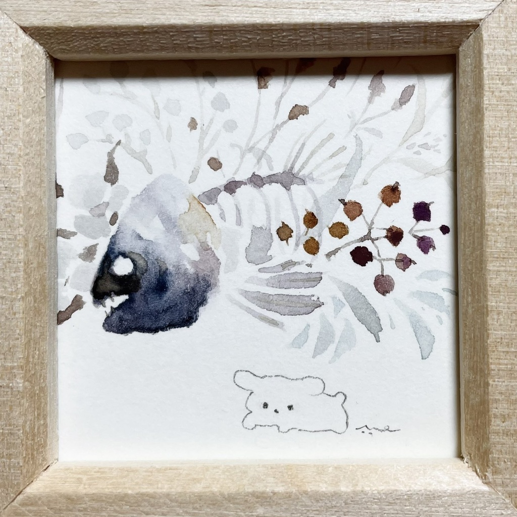 ポエット:②【額付ミニ原画】