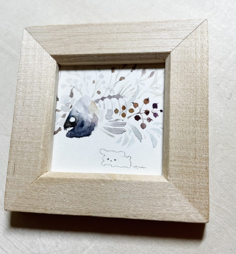 ポエット:②【額付ミニ原画】