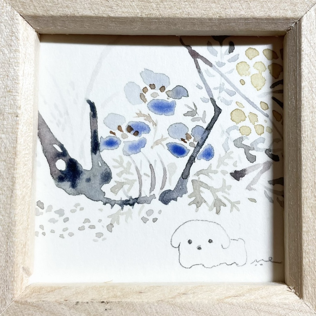 ポエット:③④【額付ミニ原画】