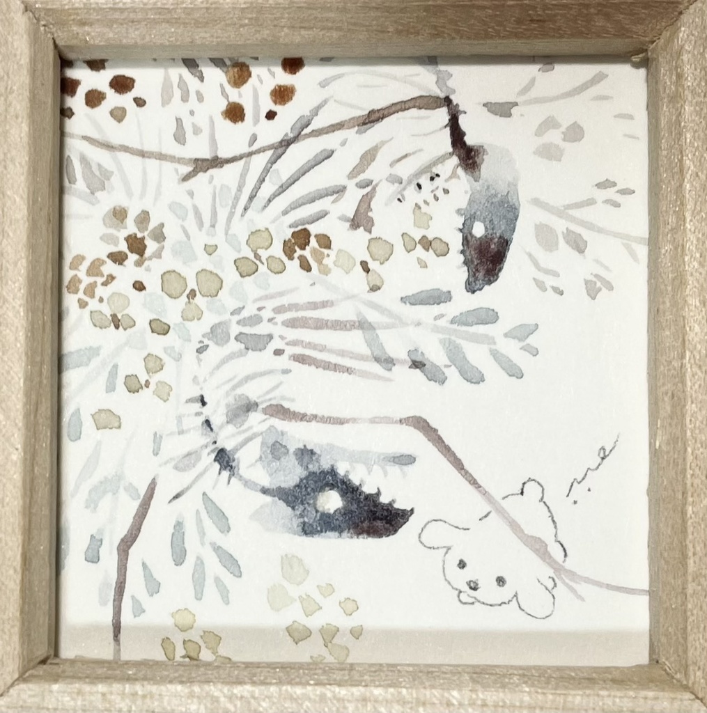 ポエット:No.5【額付ミニ原画】