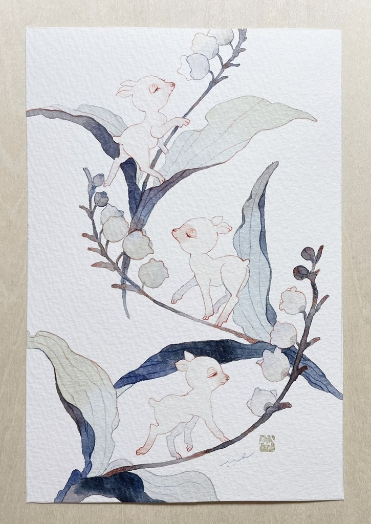 おやすみの唄【フレームレス原画】