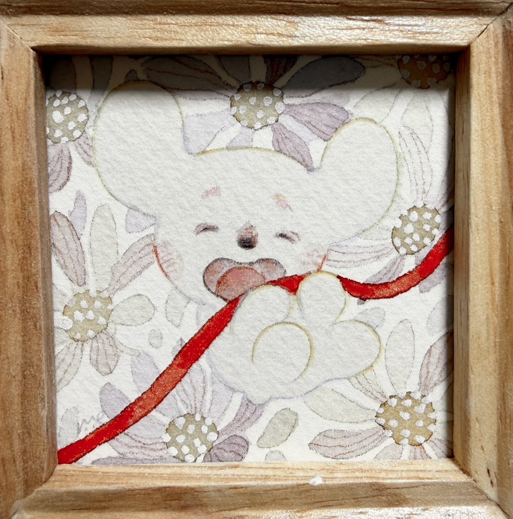 ことほぎむすび【額付ミニ原画】