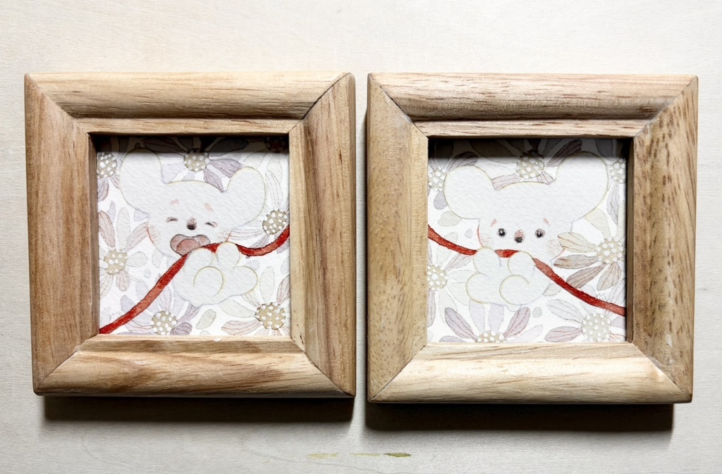 ことほぎむすび【額付ミニ原画】