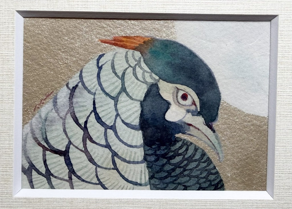 双月：銀【額付ミニ原画】