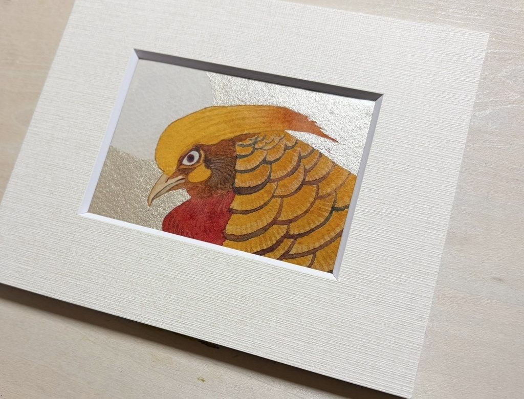 双月:金【額付ミニ原画】