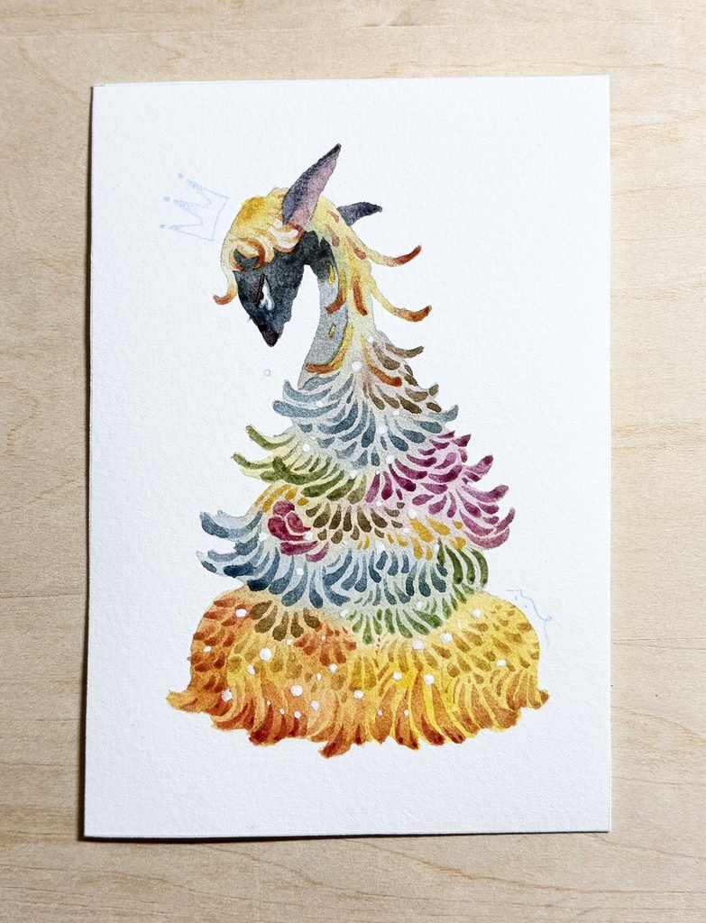 フェイクファーの王子様【フレームレス原画】