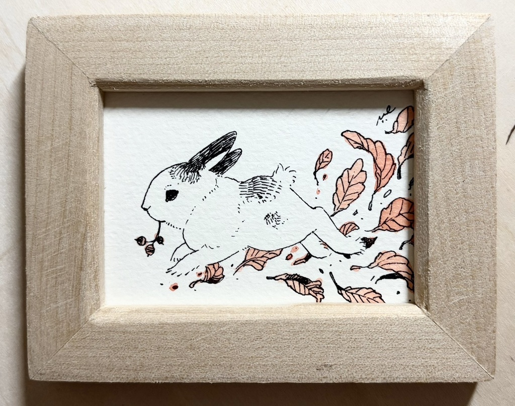 疾風【額付ミニ原画】