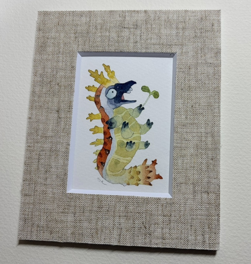 どくとげムイモン【額付ミニ原画】