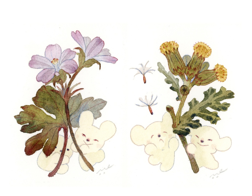 あめりかふうろ【額付ミニ原画】