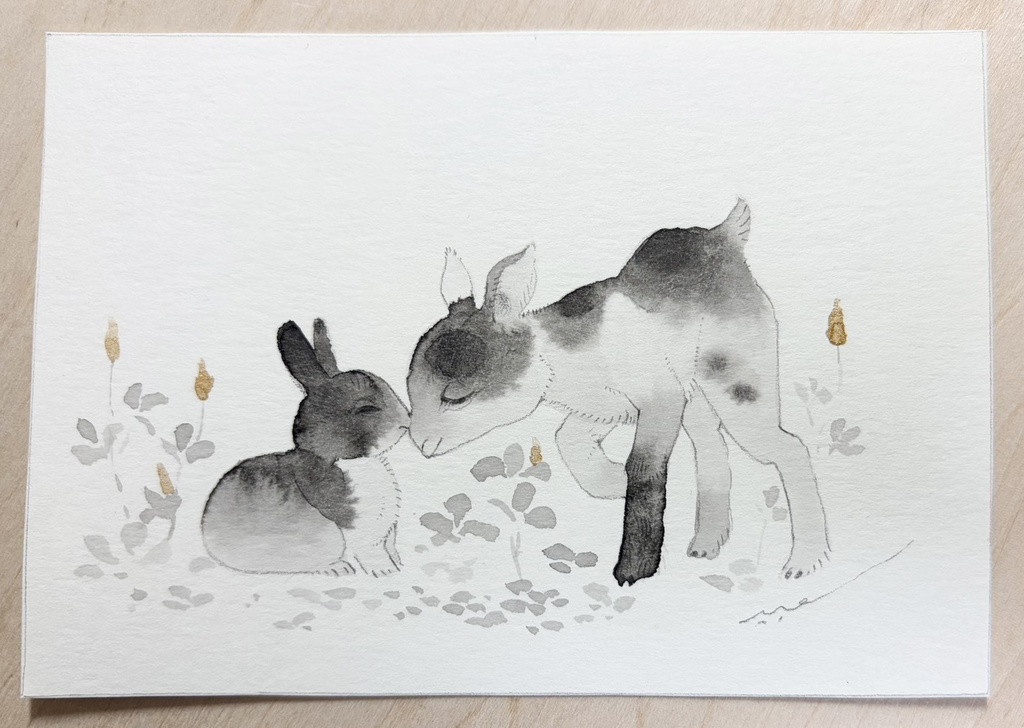 はなさきでキス【フレームレス原画】