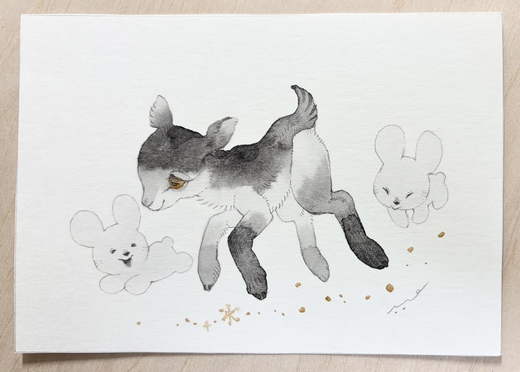 星をつないだ【フレームレス原画】