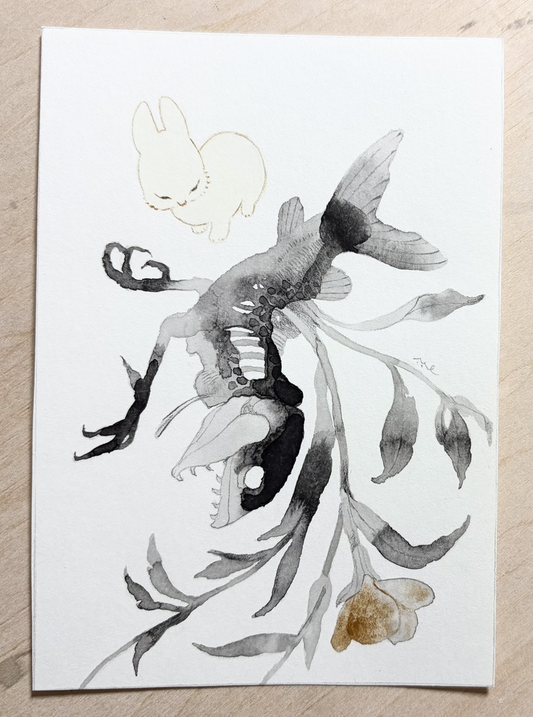 大気に還る【フレームレス原画】