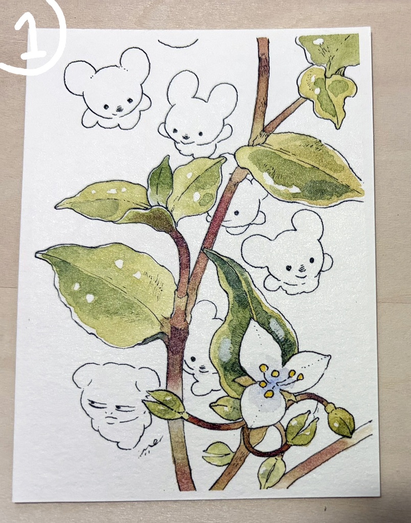 夏のはじまり【ミニ原画】